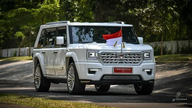 Mobil Antipeluru yang Digunakan Presiden Prabowo