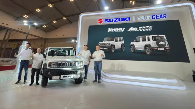 Suzuki Jimny White Rhino Gebrak GJAW