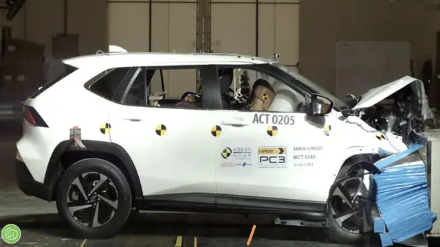 Toyota Yaris Cross Raih Bintang 5 dari Uji Tabrak