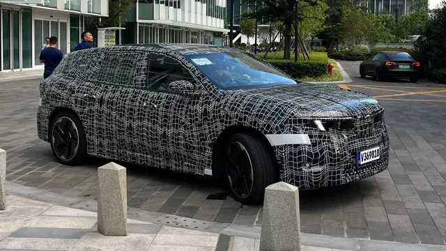 BMW iX3 Generasi Baru Menampakkan Diri