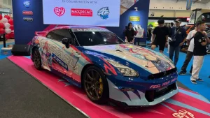 Nissan GTR R35 Jadi Kanvas Anime di IMX